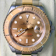 Rolex Yacht-Master 40 Two-Tone 18K Yellow Gold Steel Champagne Dial Ref. 16623 FULL SET BOX OUTER BOX BOOKLETS PAPERS Year 2006