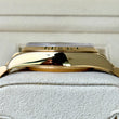 Rolex Day-Date 36mm President Walnut Wood Burlwood Dial 18K Yellow Gold 18038 Year 1970 FULL SET BOX PAPERS CERTIFICATE