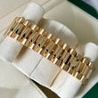 Rolex Day-Date 36mm President Walnut Wood Burlwood Dial 18K Yellow Gold 18038 Year 1970 FULL SET BOX PAPERS CERTIFICATE