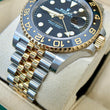 Rolex GMT-Master II 40 Zombie Two-Tone Steel 18K Yellow Gold Black Dial Jubilee Ref. 126713GRNR FULL SET BOX PAPERS 2023