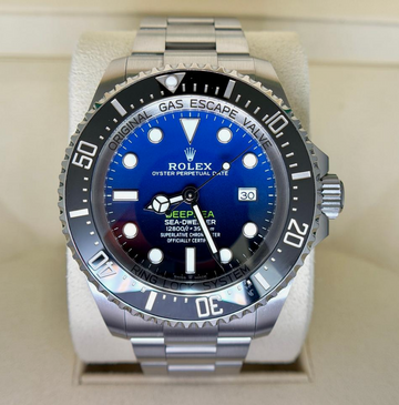 Rolex Sea-Dweller Deepsea Steel 44mm D-Blue Gradient Dial BOX SERVICE PAPERS Ref. 126660 2026