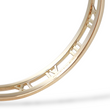 Tiffany & Co Diamond 0.74 CT Atlas Hinged Bangle Bracelet 18K Rose Gold Large