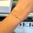 Tiffany & Co Elsa Peretti Diamond By The Yard 0.10 CT Bracelet 18K Rose Gold
