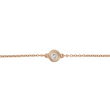 Tiffany & Co Elsa Peretti Diamond By The Yard 0.10 CT Bracelet 18K Rose Gold