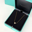 Tiffany & Co Elsa Peretti Diamond By The Yard 0.50 CT Necklace 18K Rose Gold