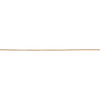 Tiffany & Co Elsa Peretti Diamond By The Yard 0.50 CT Necklace 18K Rose Gold