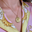 Van Cleef & Aprels Gemini Zodiac Pendant Georges L'Enfant Vintage 1970s 18K Yellow Gold