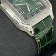 Cartier Santos Large 40mm Steel Green Dial Ref. WSSA0062 BOX PAPERS 2026