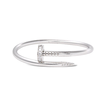 CARTIER Juste Un Clou Classic Bracelet Bangle 18K White Gold Box Papers 2024 