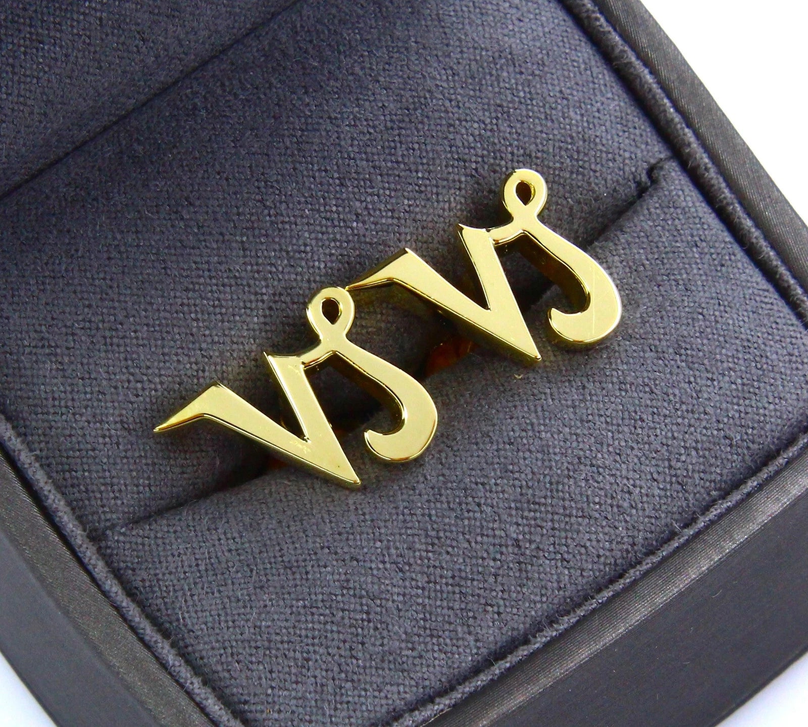 Vintage Cartier 18K Yellow Gold Capricorn Zodiac Cufflinks 